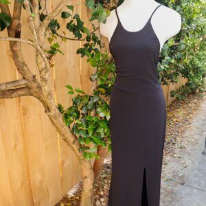 Express Black Tie Back Maxi Dress